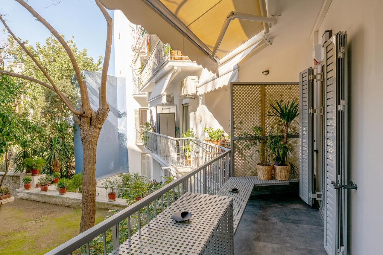 Appartement Secret Garden Downtown à Athènes Extérieur photo