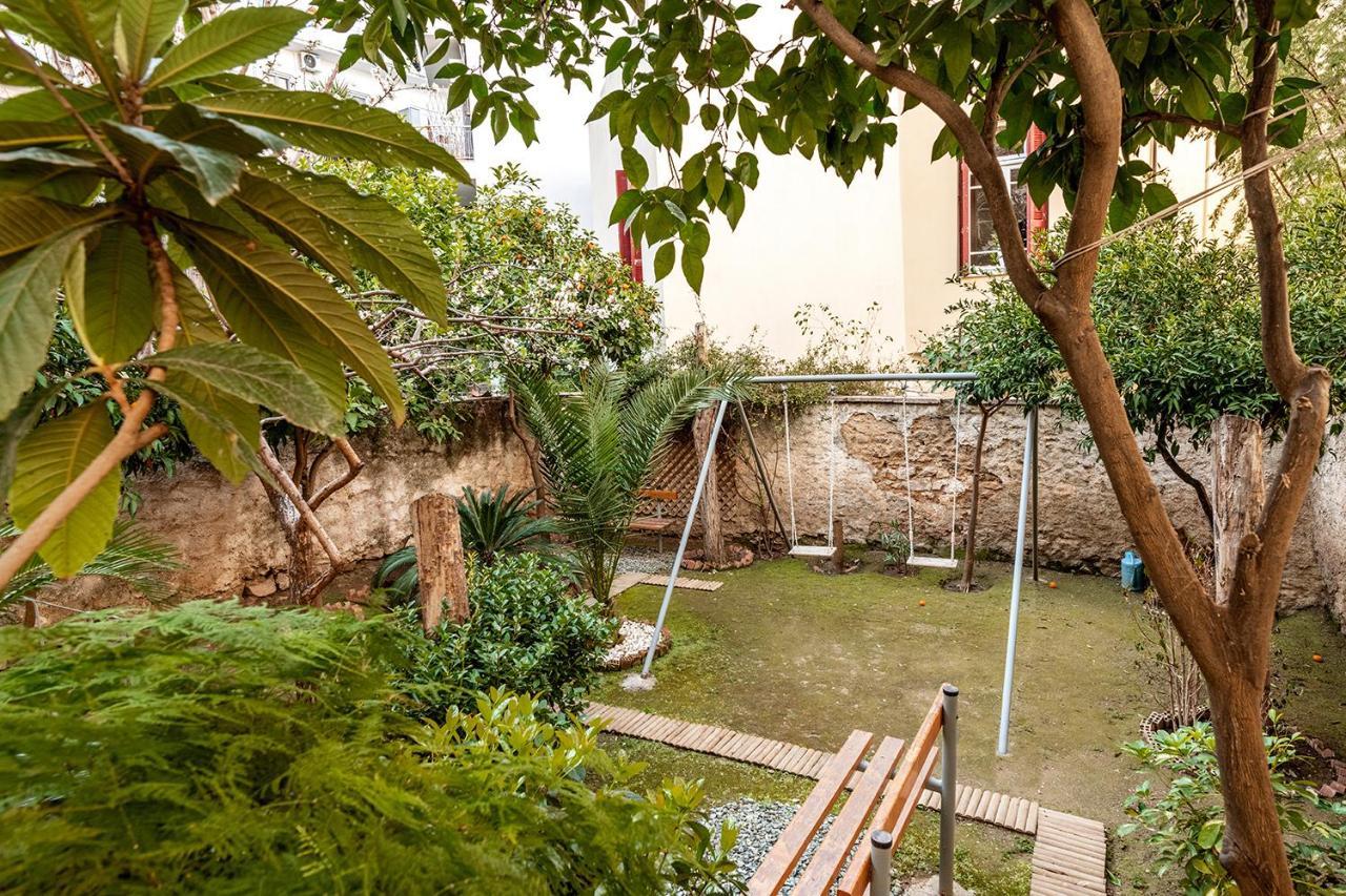 Appartement Secret Garden Downtown à Athènes Extérieur photo