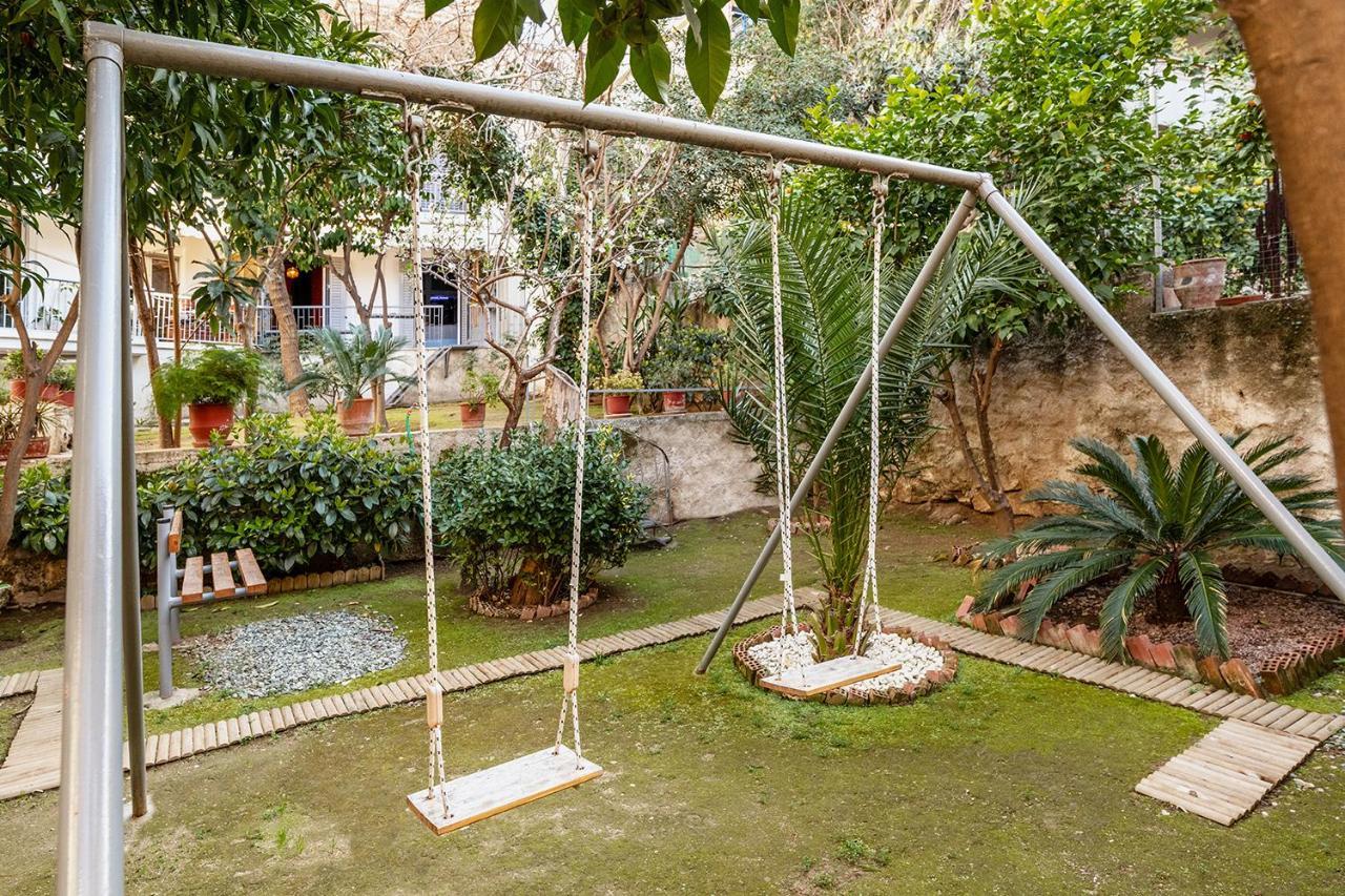 Appartement Secret Garden Downtown à Athènes Extérieur photo